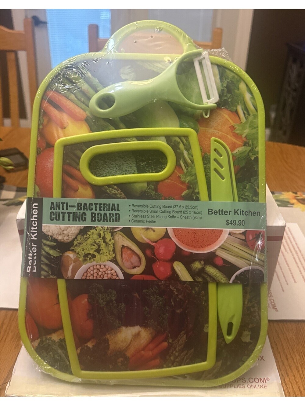ANTI-BACTERIAL Cutting Board Kit